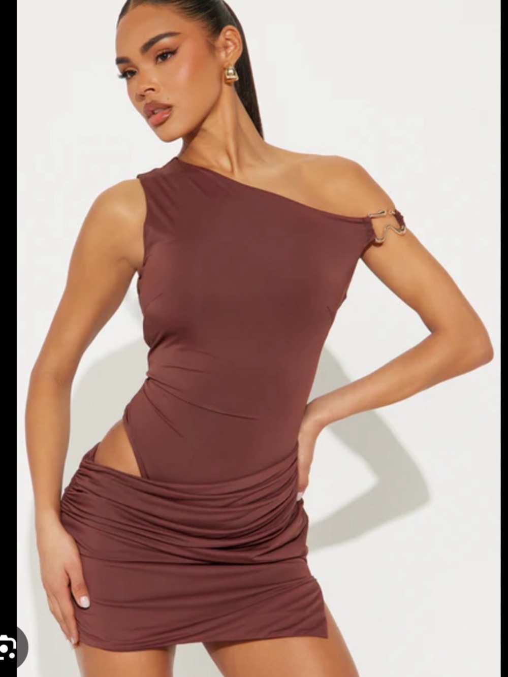 Fashion Nova Asymmetrical Dress